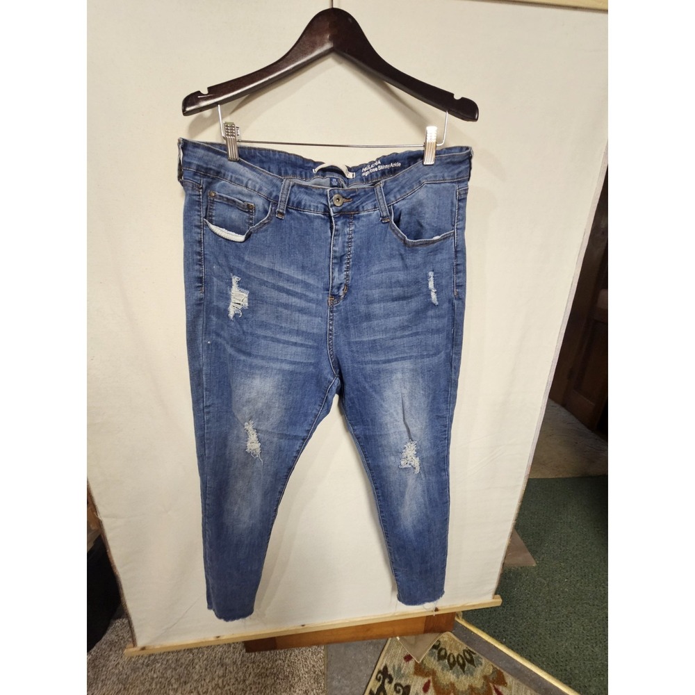 It Helena Women's High Rise skinny Ankle  Plus Size 20 Inseam 30 - Picture 2 of 8